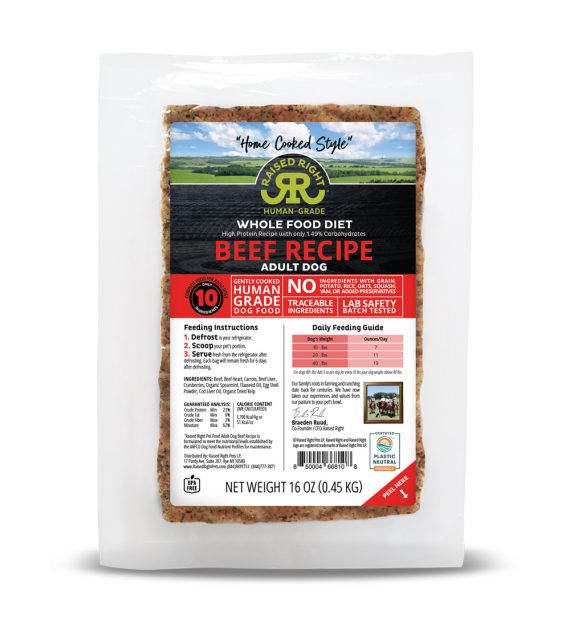 Original Beef Adult Dog Recipe