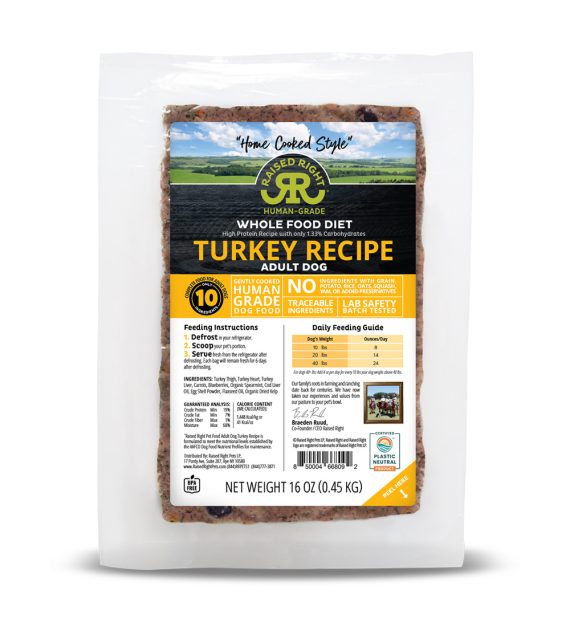 Original Turkey Adult Dog Recipe